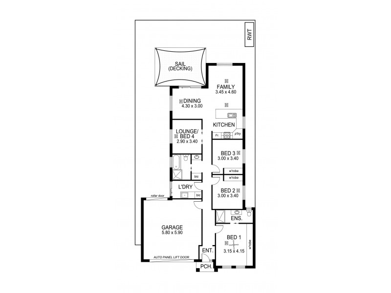 6A Nickels Avenue, Park Holme SA 5043 Floorplan