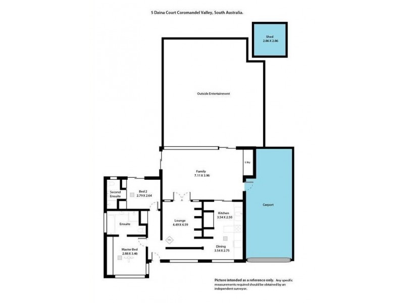 5 Daina Court, Coromandel Valley SA 5051 Floorplan
