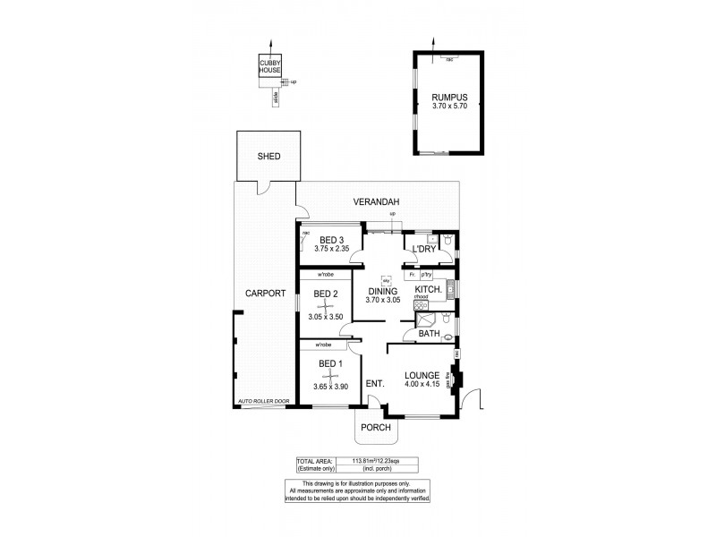 83 Ayers Avenue, Daw Park SA 5041 Floorplan
