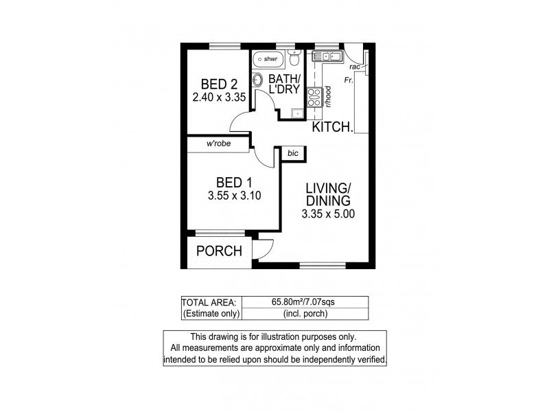 4/46 Gladstone Road, Mile End SA 5031 Floorplan