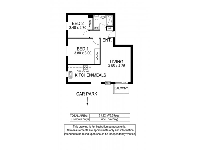 5/14 Broadway, Glenelg South SA 5045 Floorplan