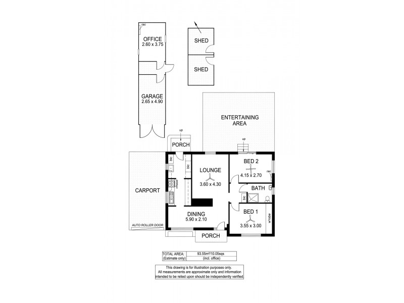 8 Clacton Road, Dover Gardens SA 5048 Floorplan