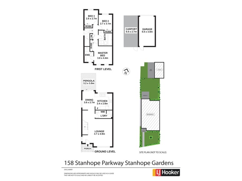 158 Stanhope Parkway, Stanhope Gardens NSW 2768 Floorplan