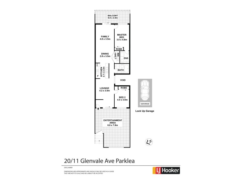 20/11 Glenvale Avenue, Parklea NSW 2768 Floorplan
