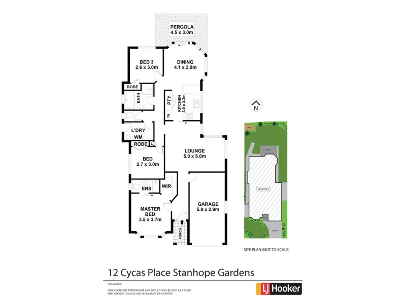 12 Cycas Place, Stanhope Gardens NSW 2768 Floorplan