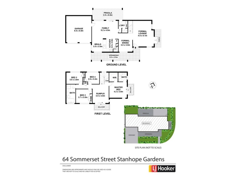 64 Somerset Street, Stanhope Gardens NSW 2768 Floorplan
