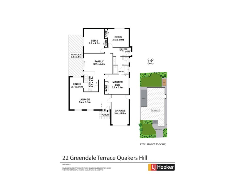 22 Greendale Terrace, Quakers Hill NSW 2763 Floorplan