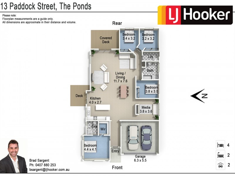 13 Paddock Street, The Ponds NSW 2769