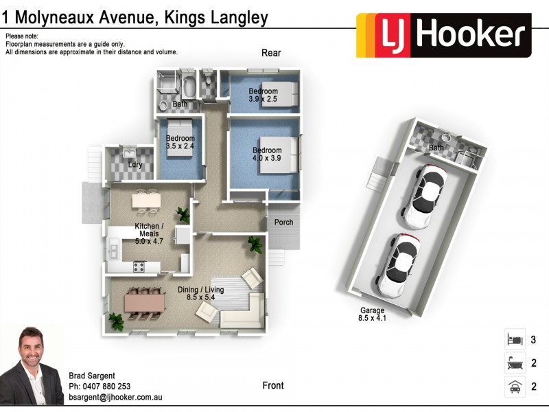1 Molyneaux Avenue, Kings Langley NSW 2147
