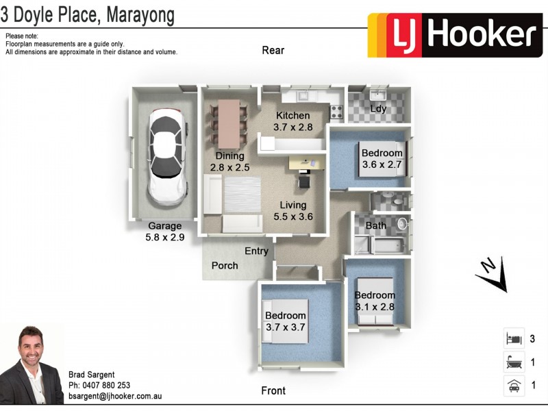 3 Doyle Place, Marayong NSW 2148