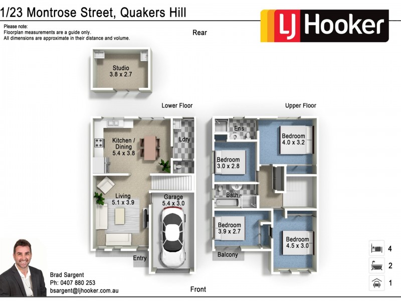 1/23 Montrose Street, Quakers Hill NSW 2763