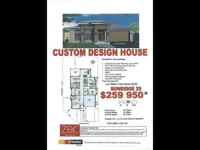 Lot 9903 The Ponds Boulevarde, The Ponds NSW 2769
