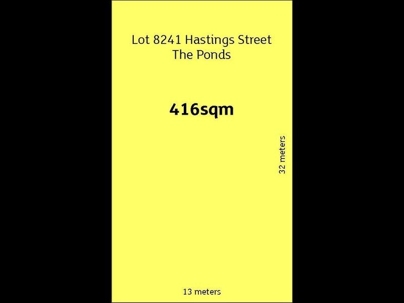 Lot 8241 Hastings Street, The Ponds NSW 2769