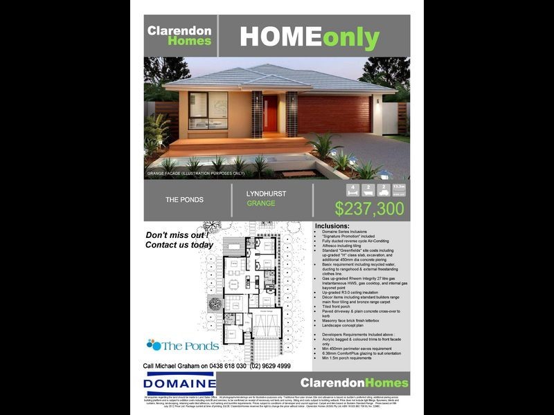 Lot 4725 Muscari Street, The Ponds NSW 2769