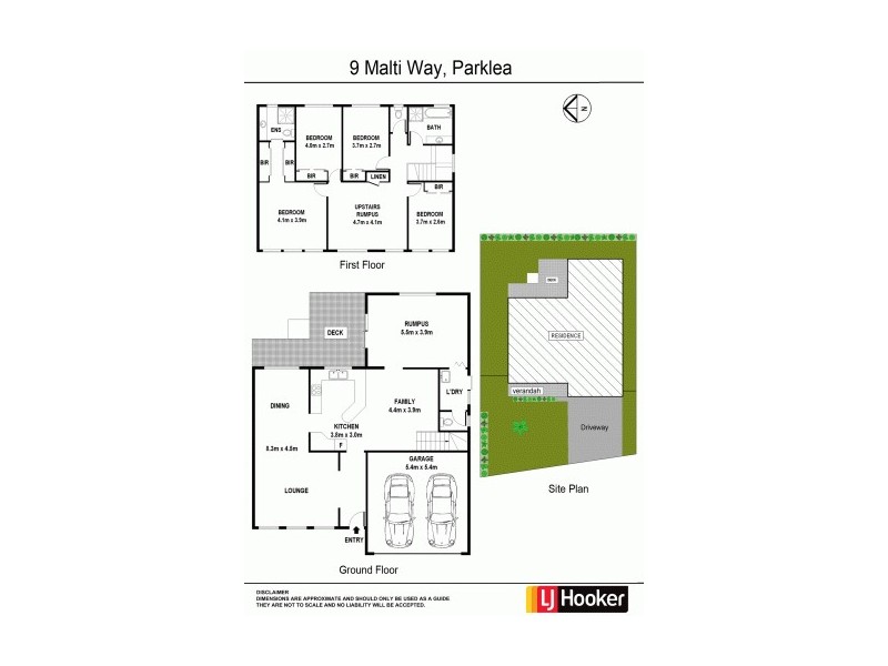 9 Malti Way, Parklea NSW 2768 Floorplan