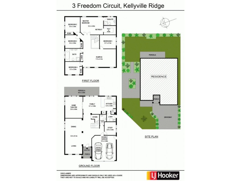 3 Freedom Circuit, Kellyville Ridge NSW 2155 Floorplan