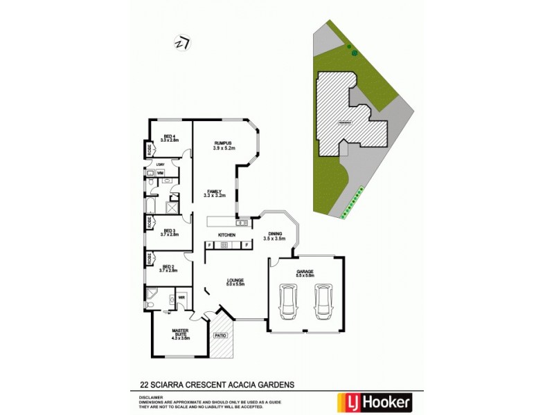 22 Sciarra Crescent, Acacia Gardens NSW 2763 Floorplan