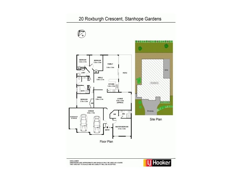 20 Roxburgh Crescent, Stanhope Gardens NSW 2768 Floorplan