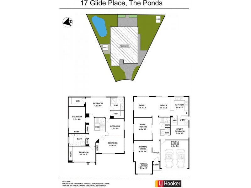 17 Glide Place, Kellyville Ridge NSW 2155 Floorplan
