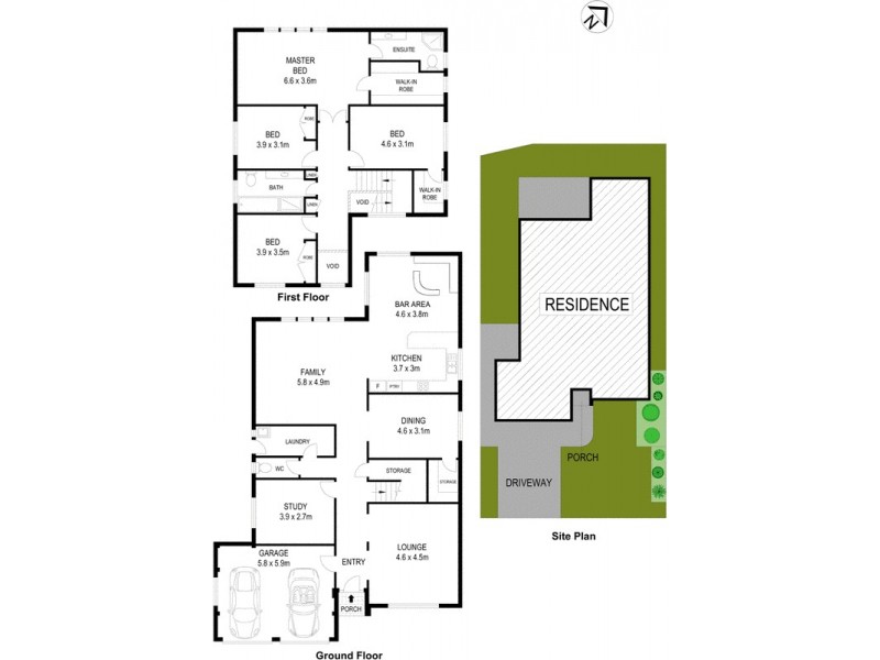26 Waterford Street, Kellyville Ridge NSW 2155 Floorplan