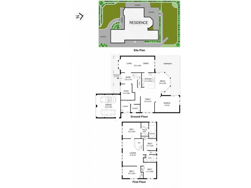 7 Palace Street, Kellyville Ridge NSW 2155 Floorplan