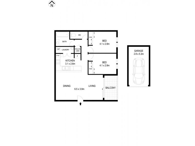 17/26A Hythe Street, Mount Druitt NSW 2770 Floorplan
