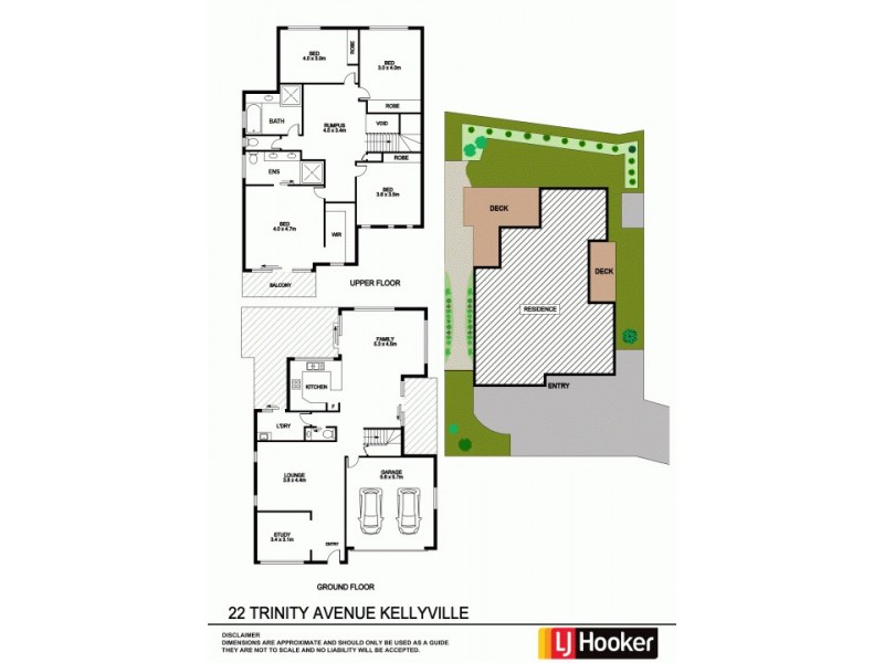 22 Trinity Ave, Kellyville NSW 2155 Floorplan
