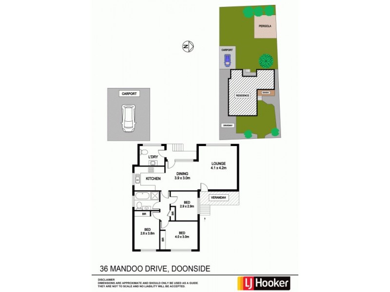 36 Mandoo Drive, Doonside NSW 2767 Floorplan