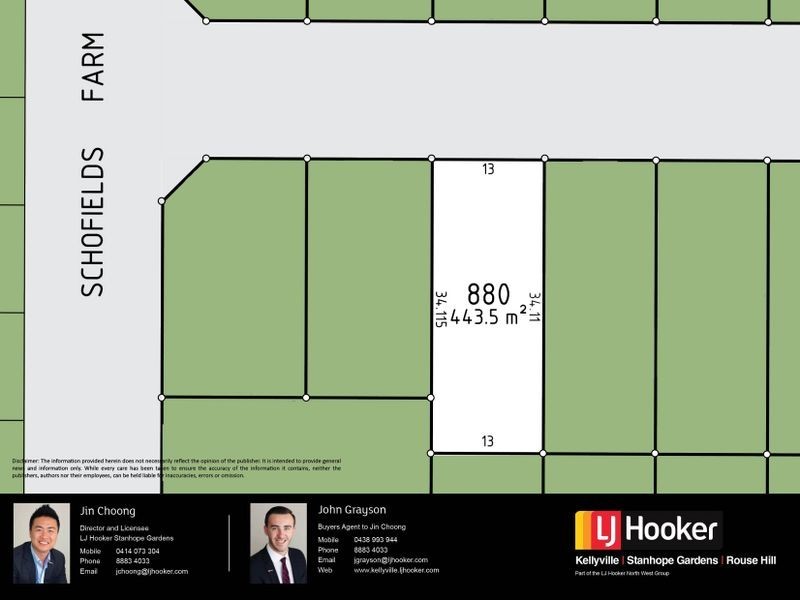 Lot 880 13 St Albans Road, Schofields NSW 2762