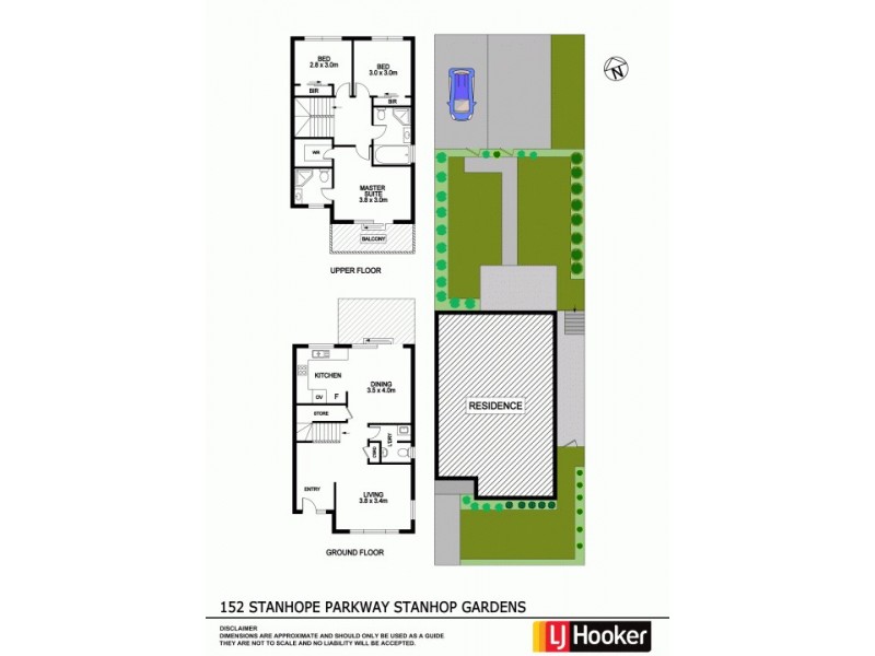 152 Stanhope Parkway, Stanhope Gardens NSW 2768 Floorplan