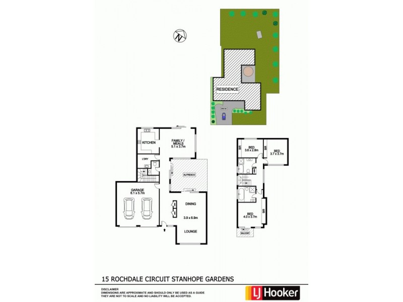 15 Rochdale Circuit, Stanhope Gardens NSW 2768 Floorplan