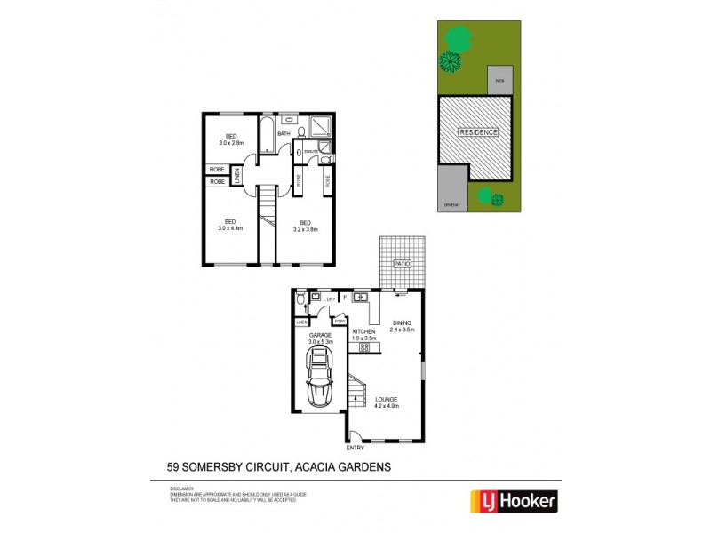 59 Somersby Circuit, Acacia Gardens NSW 2763 Floorplan