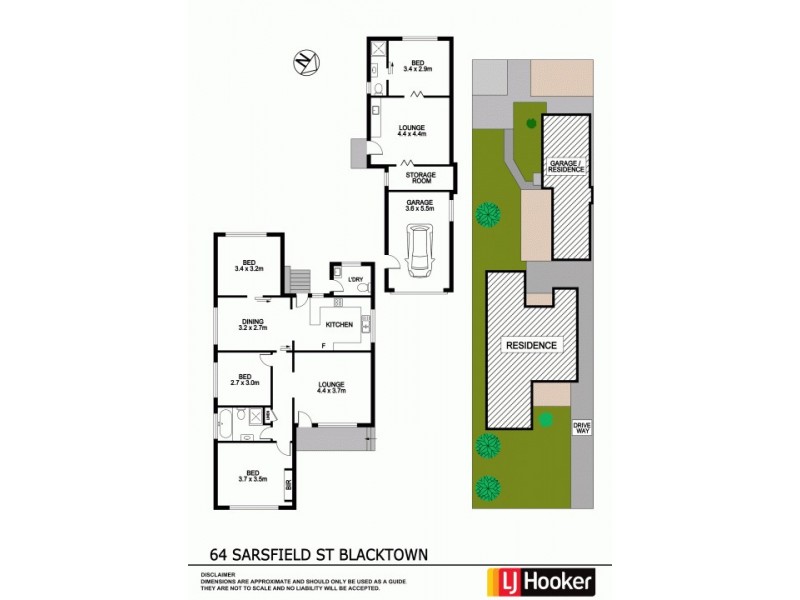 64 Sarsfield Street, Blacktown NSW 2148 Floorplan