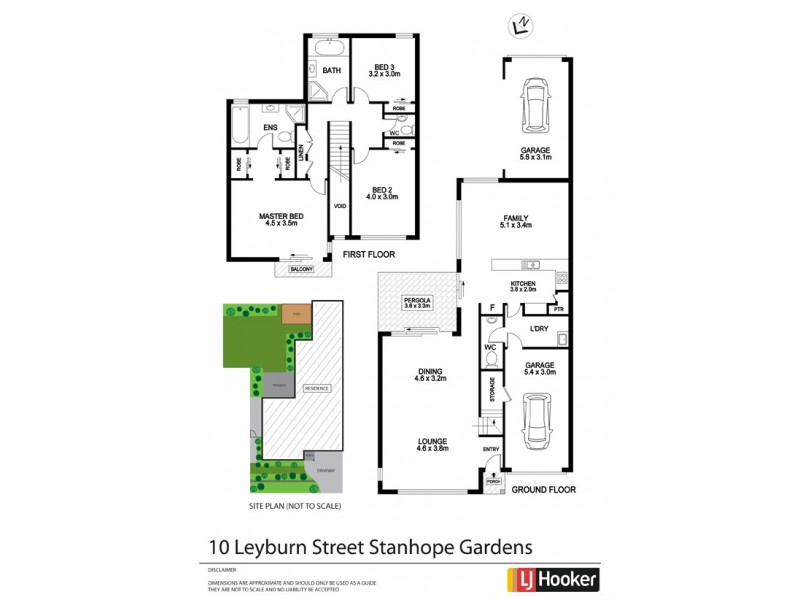 10 Leyburn Street, Stanhope Gardens NSW 2768 Floorplan