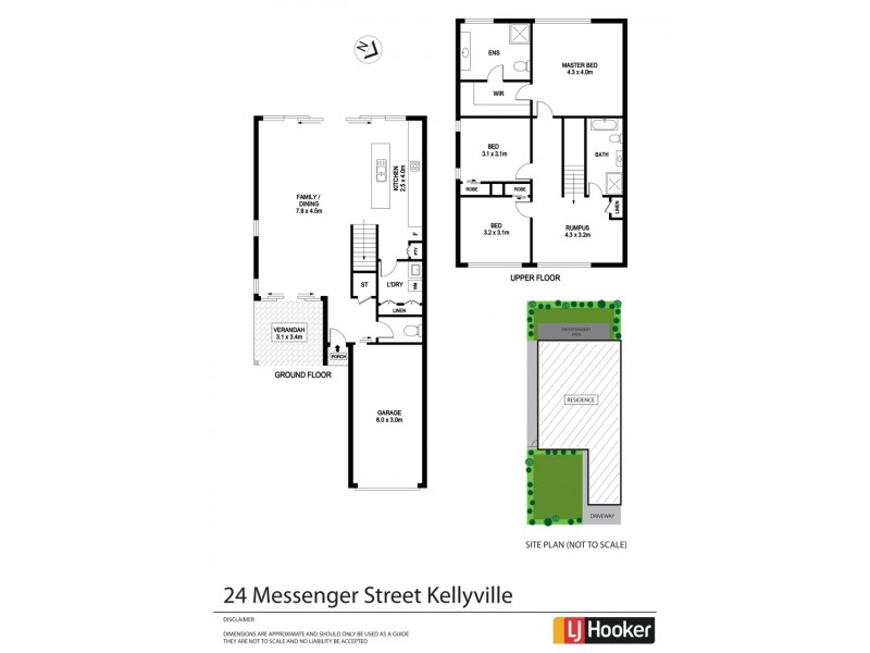 2/24 Messenger Street, Kellyville NSW 2155 Floorplan