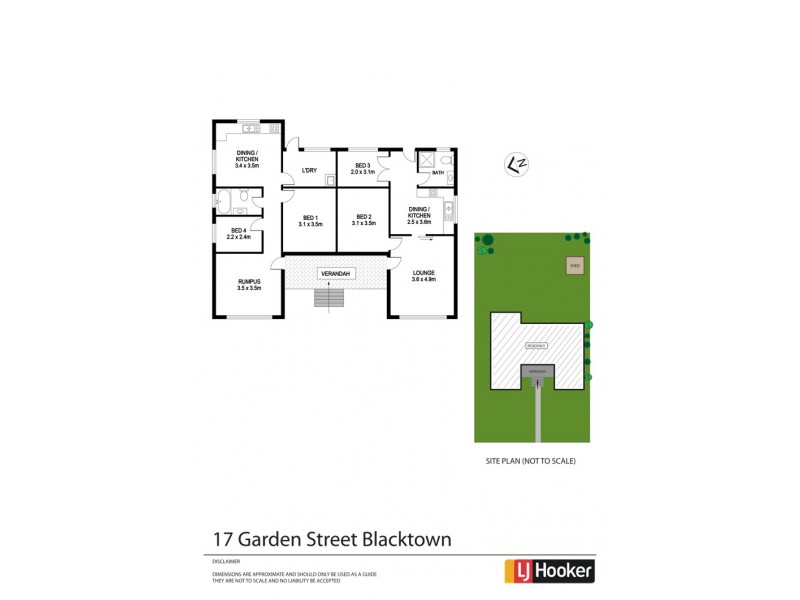 17 Garden Street, Blacktown NSW 2148 Floorplan