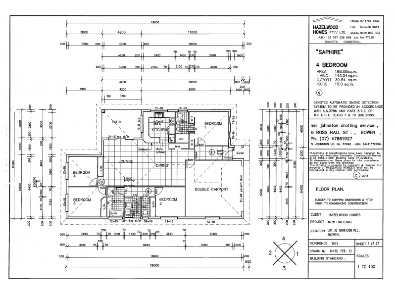 6 Harrison Court, Bowen QLD 4805 Floorplan