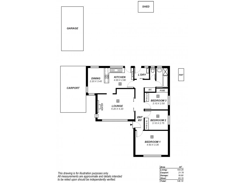 32 Sleep Road, Para Hills SA 5096 Floorplan