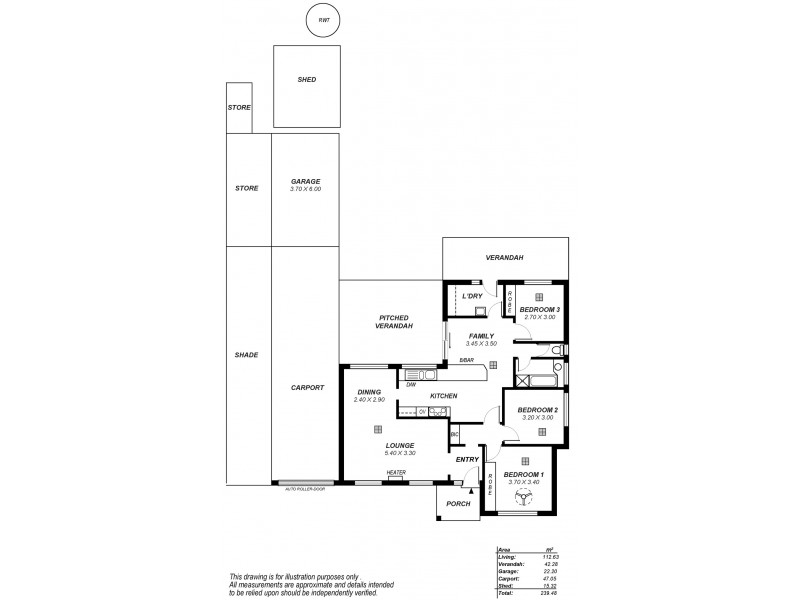 190 Ladywood Road, Modbury Heights SA 5092 Floorplan