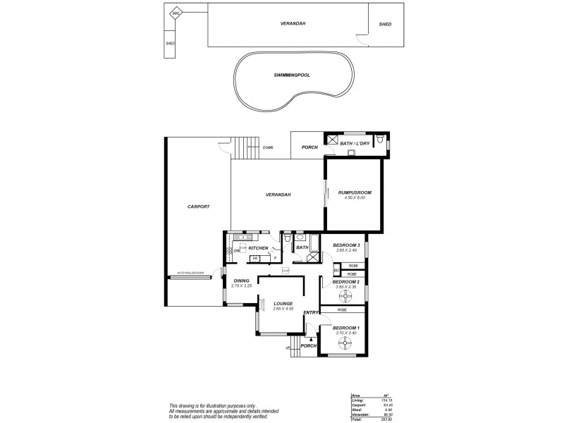 15 Lynore Road, Ridgehaven SA 5097 Floorplan