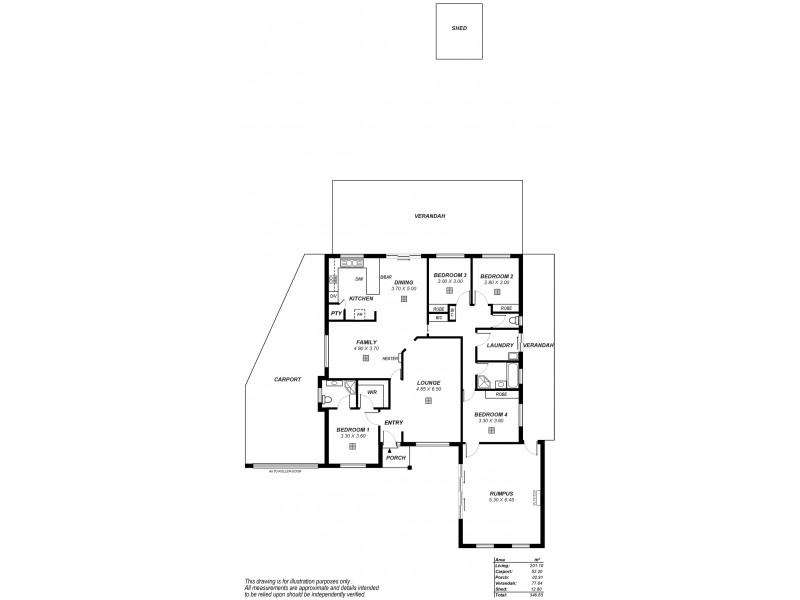 24 Cobby Drive, Modbury Heights SA 5092 Floorplan