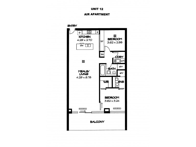 12/220 Greenhill Road, Eastwood SA 5063 Floorplan
