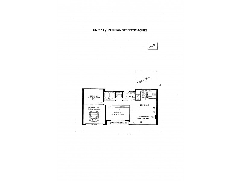 11-19 Susan Street, St Agnes SA 5097 Floorplan