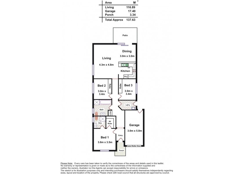 97 Lakeside Drive, Andrews Farm SA 5114 Floorplan