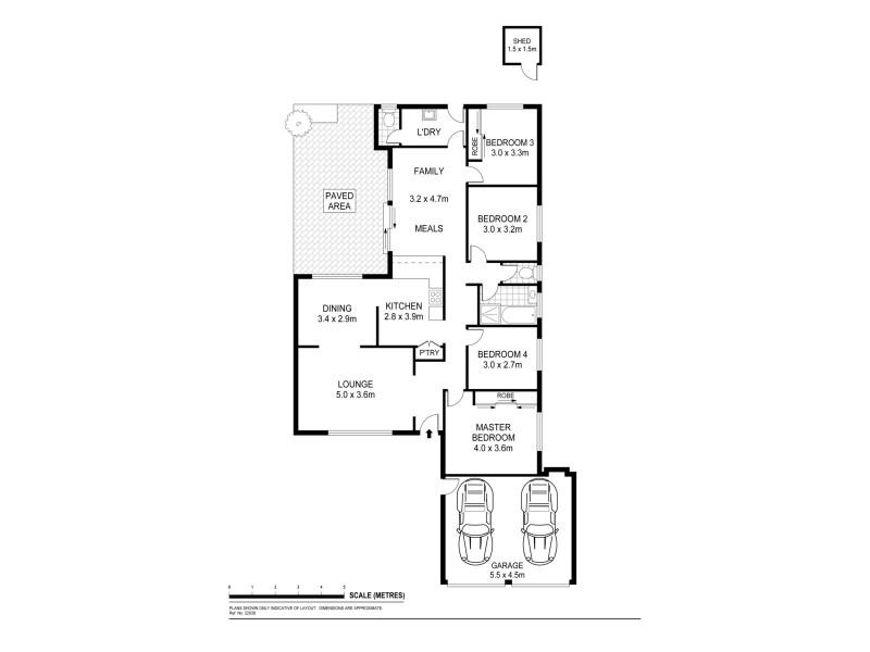 20 Bryant Court, Golden Grove SA 5125 Floorplan