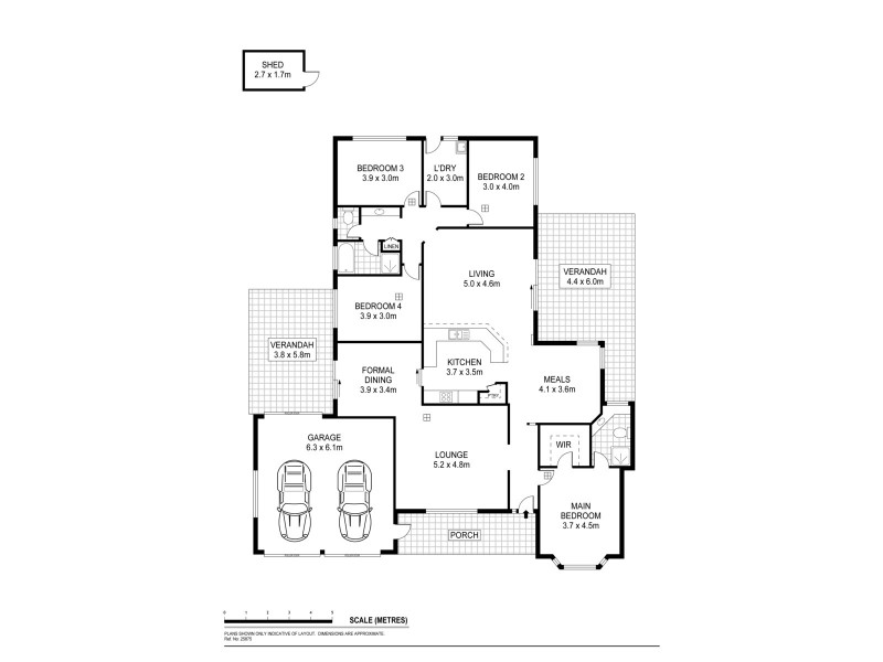 5 Pineridge Court, Golden Grove SA 5125 Floorplan