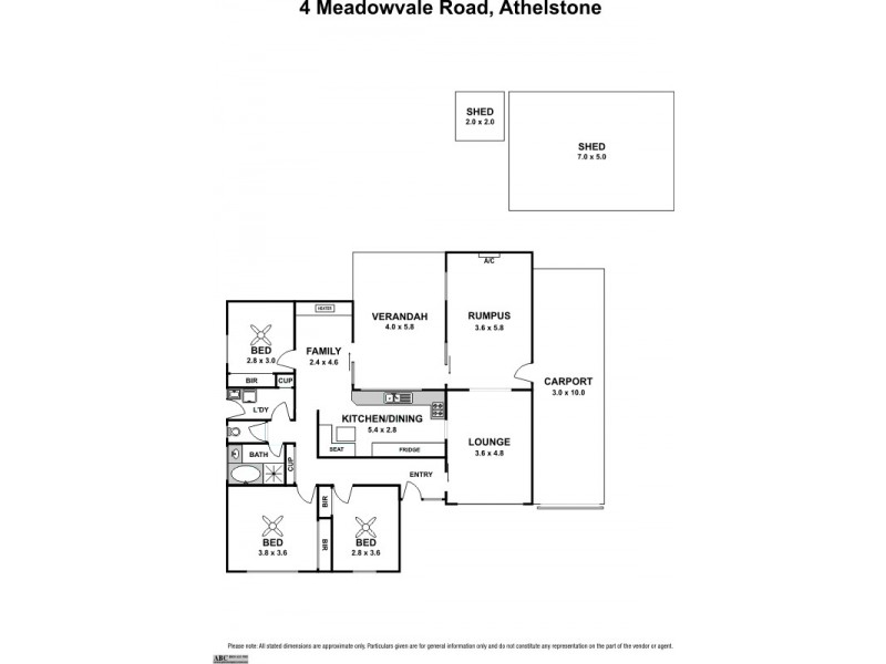 4 Meadowvale Road, Athelstone SA 5076 Floorplan