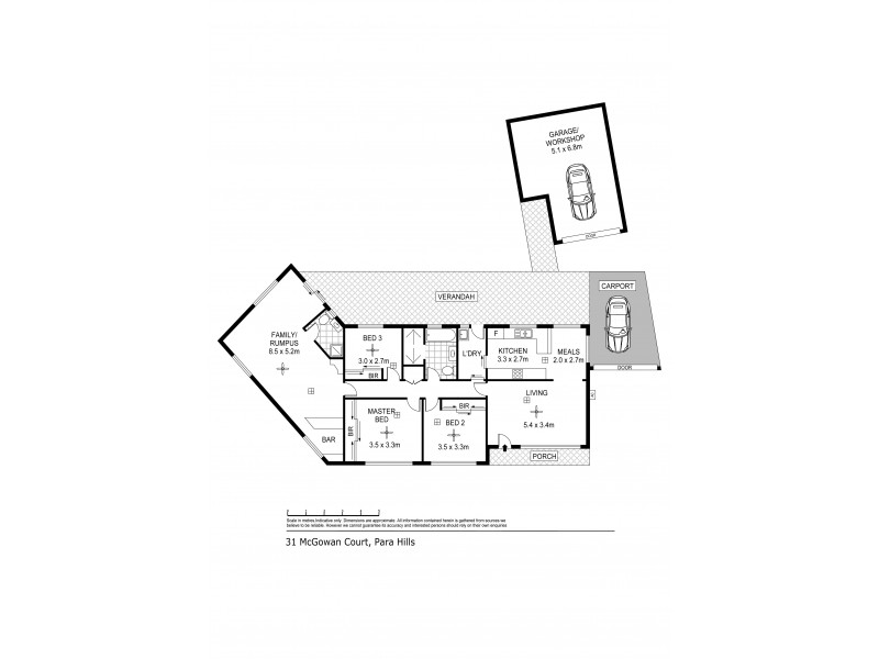 31 McGowan Court, Para Hills SA 5096 Floorplan