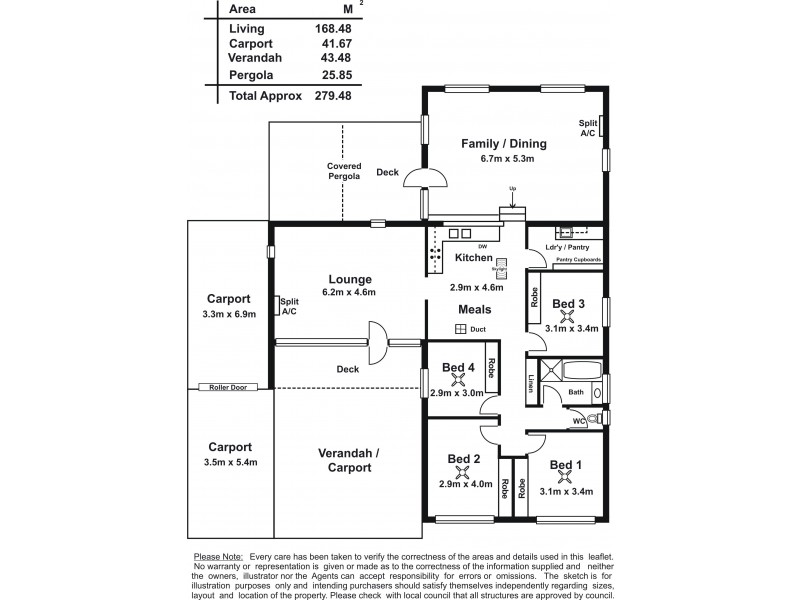 13 Carribean Terrace, Modbury Heights SA 5092 Floorplan