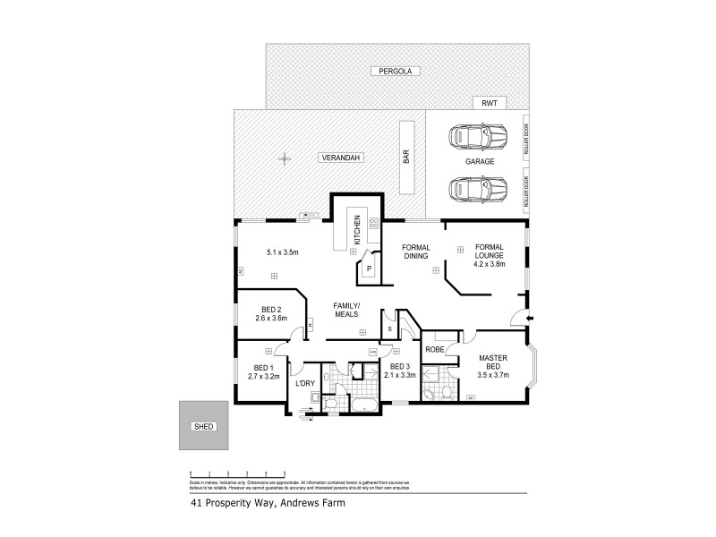 41 Prosperity Way, Andrews Farm SA 5114 Floorplan